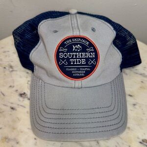 Southern Tide Skipjack Ball Cap Snapback, adjustable size baseball hat